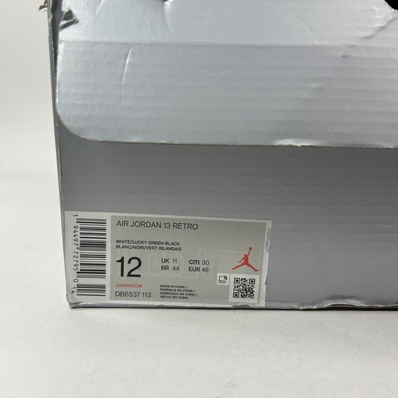 Nike Shoes Air Jordan 13 Retro "White Lucky Green" 2024 - Picture 5 of 5